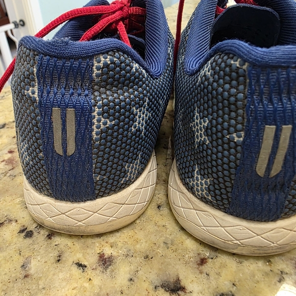 NOBULL Patriotic Red White Blue Stars Sneakers Trainers - Picture 4 of 5